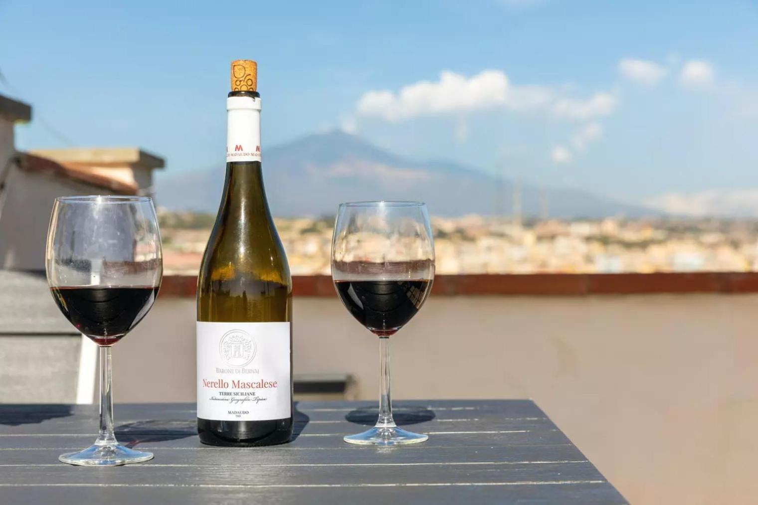 카타니아 La Terrazza Sul Cielo 아파트 외부 사진