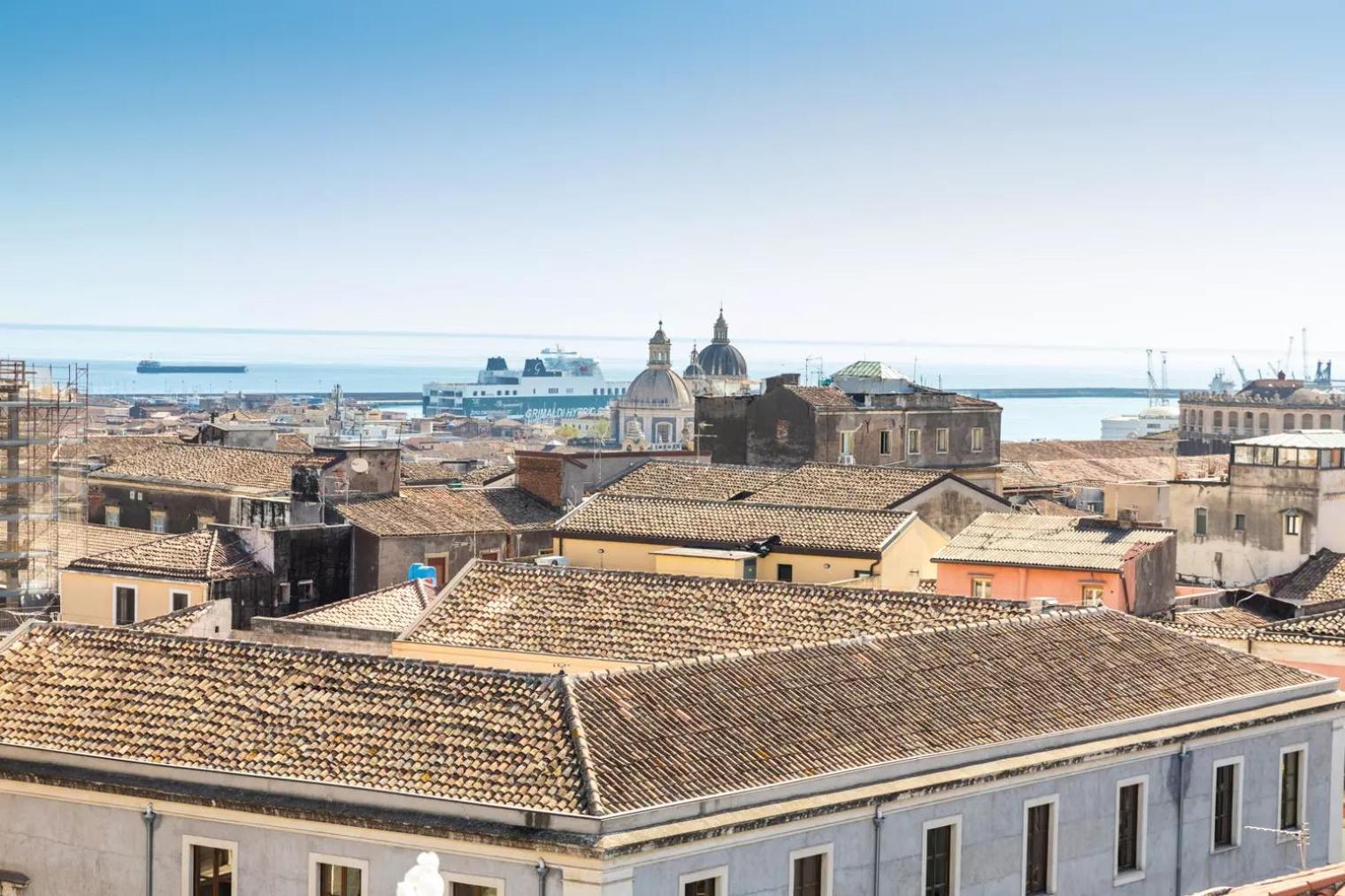 카타니아 La Terrazza Sul Cielo 아파트 외부 사진