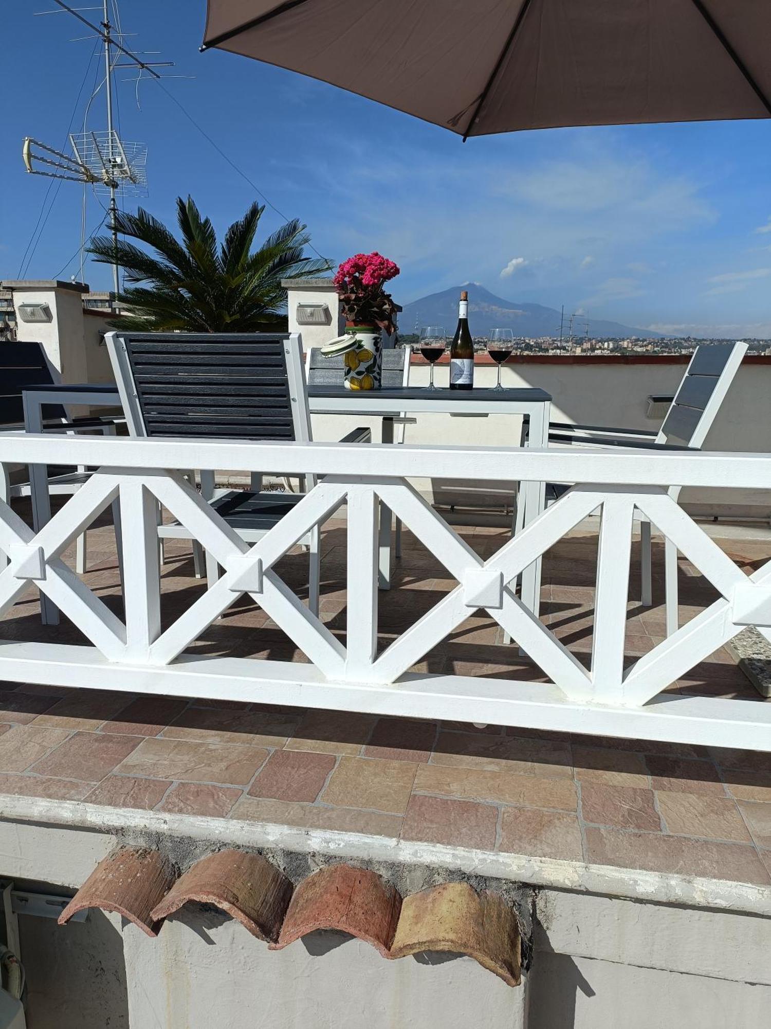 카타니아 La Terrazza Sul Cielo 아파트 외부 사진