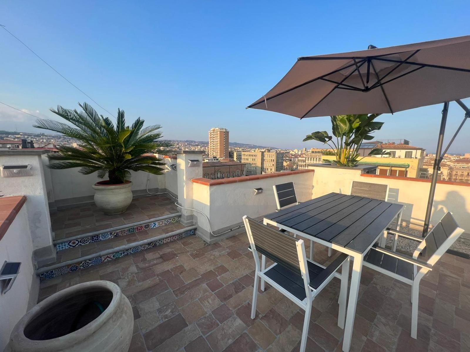 카타니아 La Terrazza Sul Cielo 아파트 외부 사진